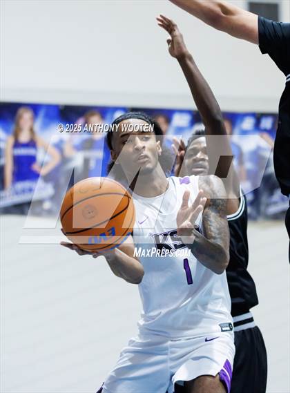Thumbnail 2 in NC GBB Academy vs. Kid Stars Rising Christian Learning Academy (Dreamville Showcase) photogallery.