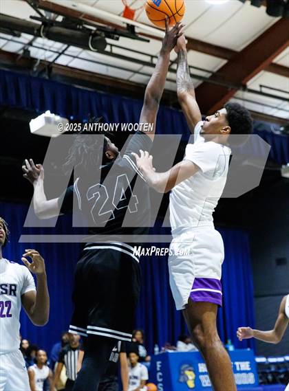 Thumbnail 3 in NC GBB Academy vs. Kid Stars Rising Christian Learning Academy (Dreamville Showcase) photogallery.