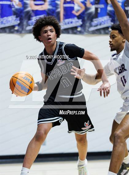 Thumbnail 3 in NC GBB Academy vs. Kid Stars Rising Christian Learning Academy (Dreamville Showcase) photogallery.