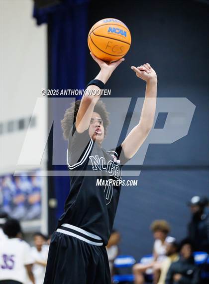 Thumbnail 3 in NC GBB Academy vs. Kid Stars Rising Christian Learning Academy (Dreamville Showcase) photogallery.