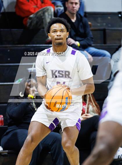 Thumbnail 2 in NC GBB Academy vs. Kid Stars Rising Christian Learning Academy (Dreamville Showcase) photogallery.