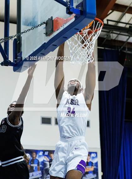 Thumbnail 1 in NC GBB Academy vs. Kid Stars Rising Christian Learning Academy (Dreamville Showcase) photogallery.
