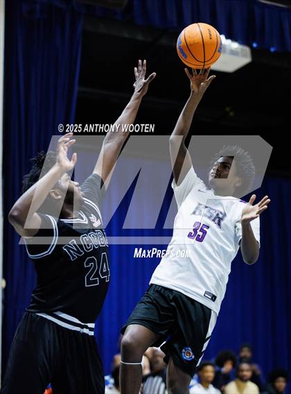 Thumbnail 1 in NC GBB Academy vs. Kid Stars Rising Christian Learning Academy (Dreamville Showcase) photogallery.