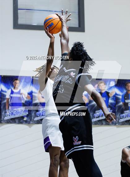 Thumbnail 3 in NC GBB Academy vs. Kid Stars Rising Christian Learning Academy (Dreamville Showcase) photogallery.