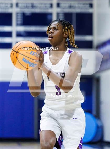 Thumbnail 1 in NC GBB Academy vs. Kid Stars Rising Christian Learning Academy (Dreamville Showcase) photogallery.