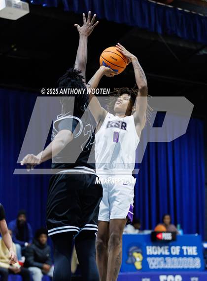 Thumbnail 2 in NC GBB Academy vs. Kid Stars Rising Christian Learning Academy (Dreamville Showcase) photogallery.