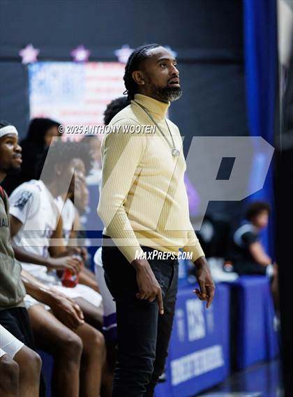 Thumbnail 2 in NC GBB Academy vs. Kid Stars Rising Christian Learning Academy (Dreamville Showcase) photogallery.