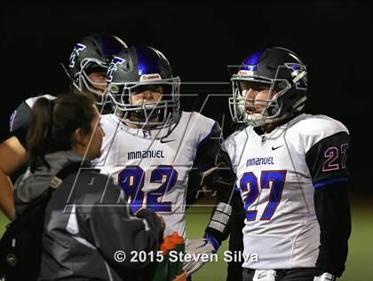 Thumbnail 1 in Immanuel vs. Mater Dei Catholic (CIF State Division 5-AA  Final) photogallery.