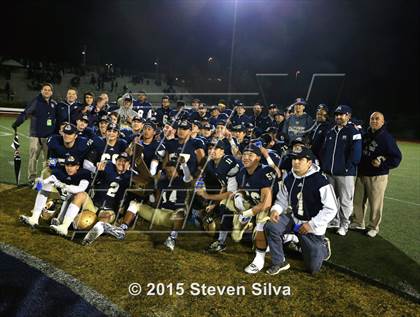 Thumbnail 3 in Immanuel vs. Mater Dei Catholic (CIF State Division 5-AA  Final) photogallery.