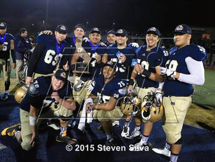 Thumbnail 2 in Immanuel vs. Mater Dei Catholic (CIF State Division 5-AA  Final) photogallery.
