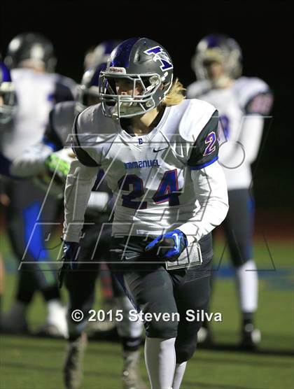 Thumbnail 2 in Immanuel vs. Mater Dei Catholic (CIF State Division 5-AA  Final) photogallery.