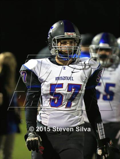 Thumbnail 3 in Immanuel vs. Mater Dei Catholic (CIF State Division 5-AA  Final) photogallery.