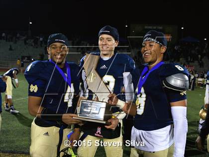 Thumbnail 2 in Immanuel vs. Mater Dei Catholic (CIF State Division 5-AA  Final) photogallery.
