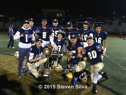 Thumbnail 1 in Immanuel vs. Mater Dei Catholic (CIF State Division 5-AA  Final) photogallery.