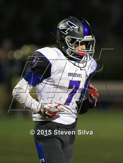 Thumbnail 3 in Immanuel vs. Mater Dei Catholic (CIF State Division 5-AA  Final) photogallery.