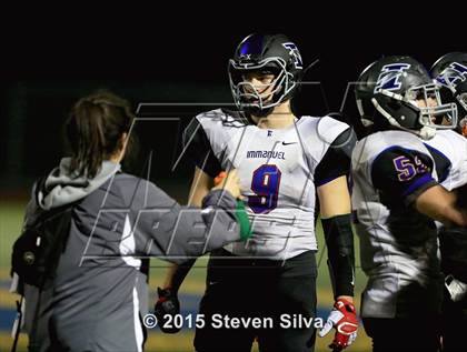 Thumbnail 3 in Immanuel vs. Mater Dei Catholic (CIF State Division 5-AA  Final) photogallery.