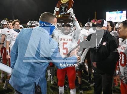 Thumbnail 3 in Loveland vs. Palmer Ridge (CHSAA 4A State Final) photogallery.