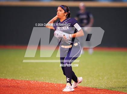 Thumbnail 2 in Lake Creek vs. Lake Belton (UIL Softball 5A Region III Final) photogallery.