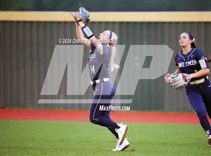 Thumbnail 1 in Lake Creek vs. Lake Belton (UIL Softball 5A Region III Final) photogallery.