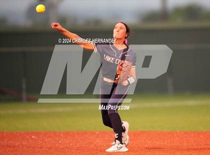 Thumbnail 3 in Lake Creek vs. Lake Belton (UIL Softball 5A Region III Final) photogallery.