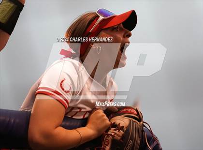 Thumbnail 2 in Lake Creek vs. Lake Belton (UIL Softball 5A Region III Final) photogallery.