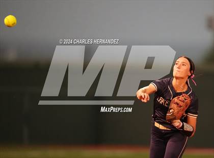 Thumbnail 3 in Lake Creek vs. Lake Belton (UIL Softball 5A Region III Final) photogallery.