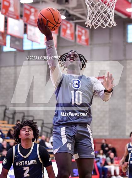 Thumbnail 1 in West Ranch vs. Bishop O'Connell (Nike Extravaganza) photogallery.