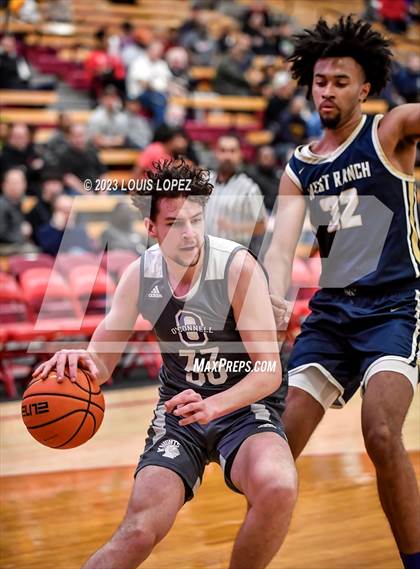 Thumbnail 2 in West Ranch vs. Bishop O'Connell (Nike Extravaganza) photogallery.