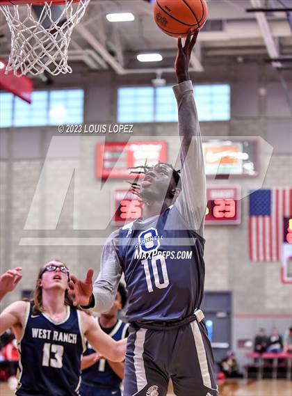 Thumbnail 2 in West Ranch vs. Bishop O'Connell (Nike Extravaganza) photogallery.