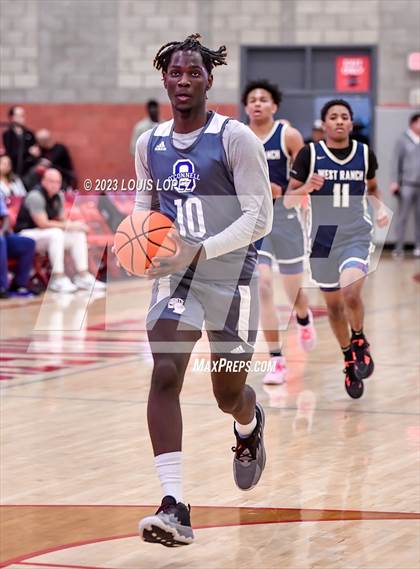Thumbnail 1 in West Ranch vs. Bishop O'Connell (Nike Extravaganza) photogallery.