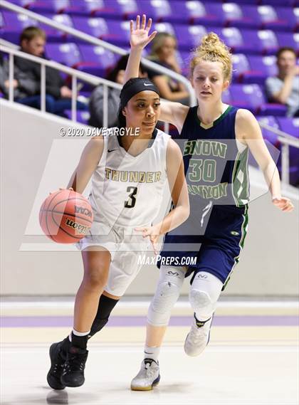 Thumbnail 3 in Snow Canyon vs. Desert Hills (UHSAA 4A Quarterfinal) photogallery.