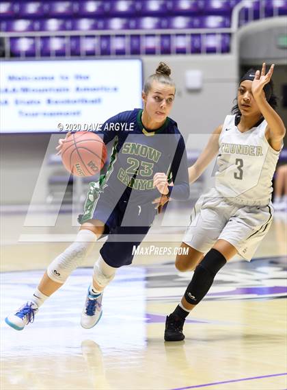 Thumbnail 3 in Snow Canyon vs. Desert Hills (UHSAA 4A Quarterfinal) photogallery.