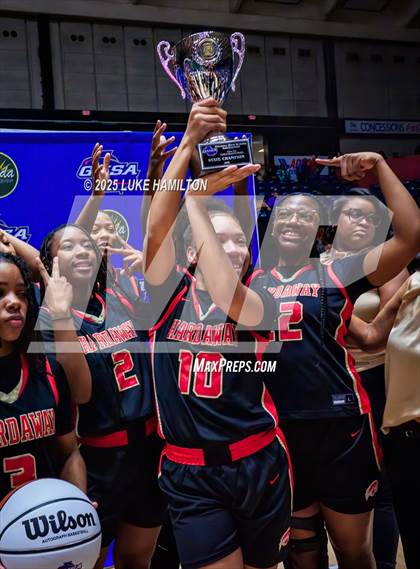 Thumbnail 2 in Hardaway vs Murray County (GHSA 2A Championship) photogallery.
