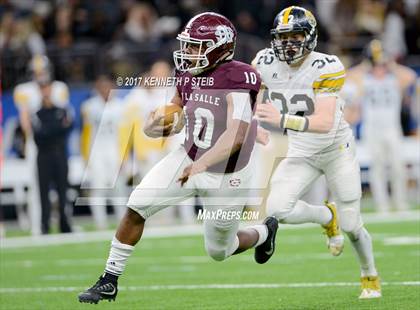 Thumbnail 2 in University Lab vs. De La Salle (LHSAA 3A Final)  photogallery.