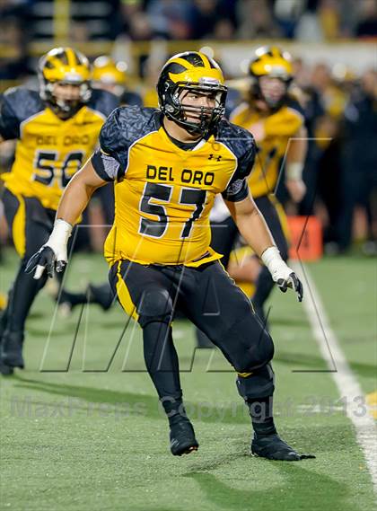 Thumbnail 2 in Yuba City vs. Del Oro (CIF SJS D2 Semifinal) photogallery.