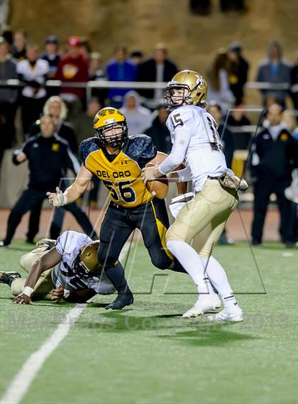 Thumbnail 2 in Yuba City vs. Del Oro (CIF SJS D2 Semifinal) photogallery.
