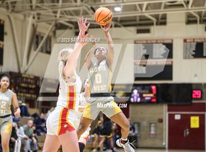 Thumbnail 2 in Chico @ Clovis West (Nike Central Valley Showdown) photogallery.