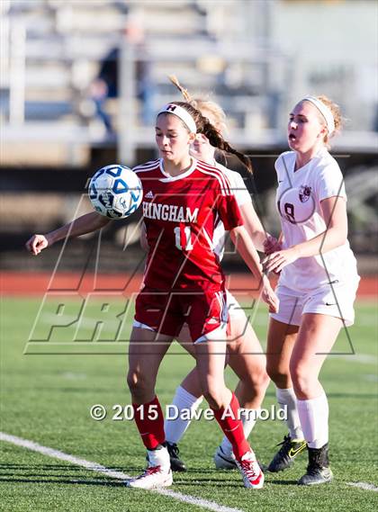 Thumbnail 3 in Hingham vs Concord-Carlisle (MIAA Division 2 Final) photogallery.
