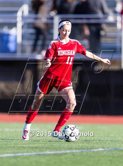 Thumbnail 1 in Hingham vs Concord-Carlisle (MIAA Division 2 Final) photogallery.