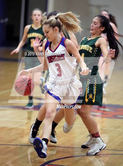 Thumbnail 1 in Bishop Manogue vs. Reno (Winter Tip Off) photogallery.