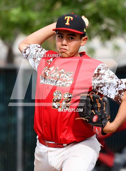 Thumbnail 2 in Bishop Gorman vs. Tucson High Magnet (Bishop Gorman Desert Classic) photogallery.