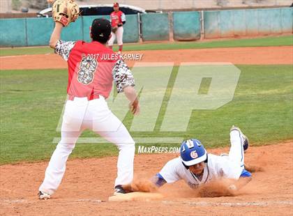 Thumbnail 2 in Bishop Gorman vs. Tucson High Magnet (Bishop Gorman Desert Classic) photogallery.