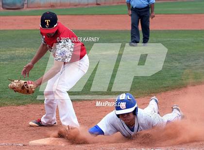 Thumbnail 1 in Bishop Gorman vs. Tucson High Magnet (Bishop Gorman Desert Classic) photogallery.