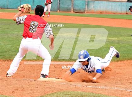 Thumbnail 1 in Bishop Gorman vs. Tucson High Magnet (Bishop Gorman Desert Classic) photogallery.