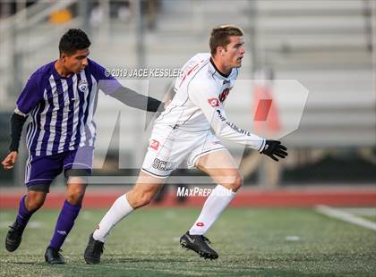 Thumbnail 2 in Cathedral vs. San Clemente (CIFSS D1 Final) photogallery.