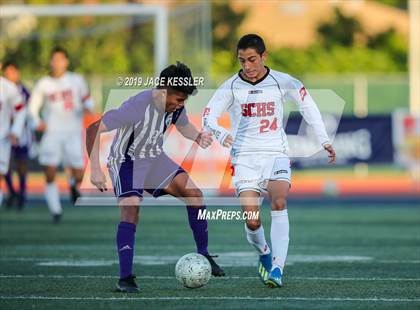 Thumbnail 2 in Cathedral vs. San Clemente (CIFSS D1 Final) photogallery.