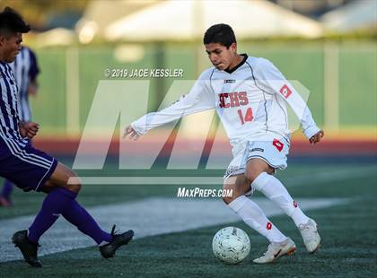 Thumbnail 3 in Cathedral vs. San Clemente (CIFSS D1 Final) photogallery.