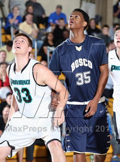 Thumbnail 1 in Providence vs. St. John Bosco (City of Palms Classic) photogallery.