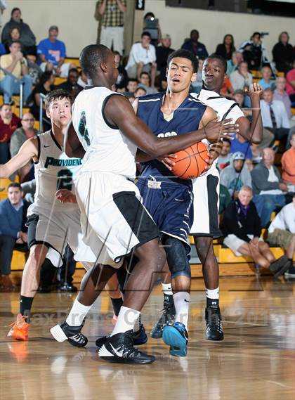 Thumbnail 2 in Providence vs. St. John Bosco (City of Palms Classic) photogallery.