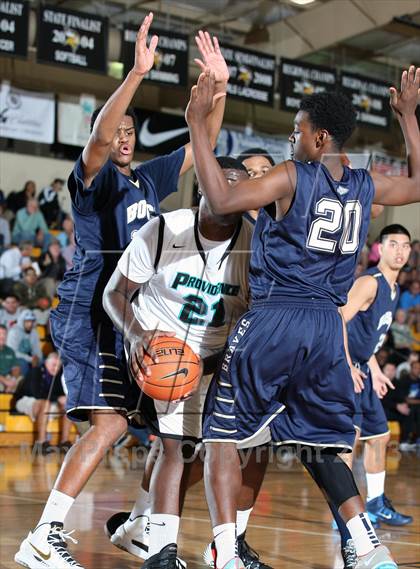 Thumbnail 3 in Providence vs. St. John Bosco (City of Palms Classic) photogallery.